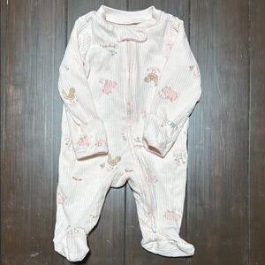 Carter's Cozy Pink Footie One Piece